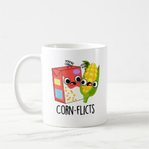 Maisflicts Funny Cornflake Corn Pun Kaffeetasse