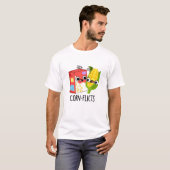 Maisflicts Funny Cornflake Corn Pun T-Shirt (Vorne ganz)