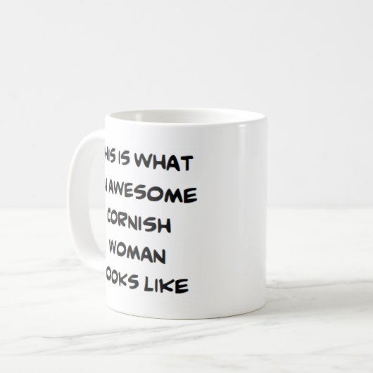 Maisfrau, phantastische Tasse (Vorderseite Links)