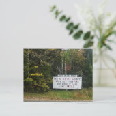 Maisgrün behalten postkarte (Stehend Vorderseite)