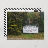 Maisgrün behalten postkarte (Vorne/Hinten)