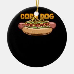 Maishunde Squad Hot Dogs Sticks Lover Fastfoo Keramik Ornament