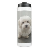 Maisie Baumwolle de Tulear Puppy Thermosbecher (Vorderseite)