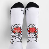 Maisie Moo Moo-tiful Socken (Oben)