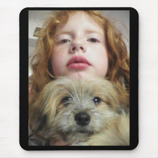 Maisie und Wirbel Mousepad (Vorne)