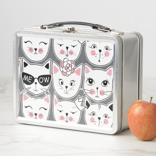 Maiskatzen Metall Brotdose (Beispiel)