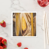 Maiskobb auf Stalk Serviette (Beispiel)