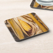 Maiskobb auf Stalk Untersetzer (Linke Seite)