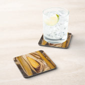 Maiskobb auf Stalk Untersetzer (Rechte Seite)