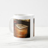 Maiskolben-Dame Kaffeetasse (Vorderseite Links)