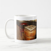 Maiskolben-Dame Kaffeetasse (Links)