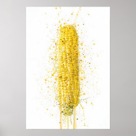 Maiskolben Gemüse Poster