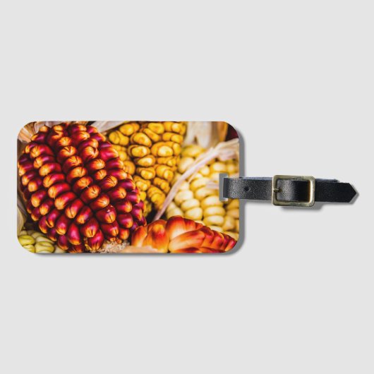 Maiskolben Gepäckanhänger (Vorderseite (Horizontal))