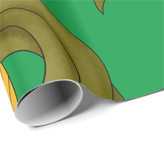 Maiskolben Geschenkpapier (Rolleneckpunkt)