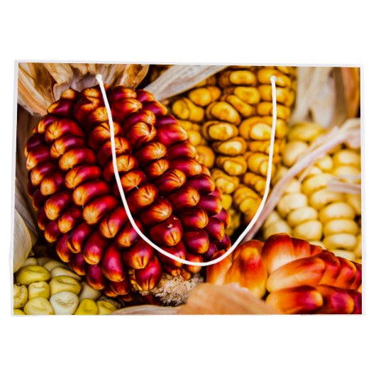 Maiskolben Große Geschenktüte (Rückseite)