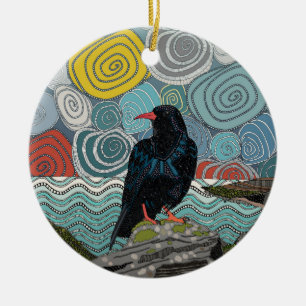 Maiskolben Keramik Ornament