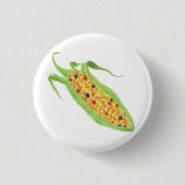 Maiskolben-Knopf Button (Vorderseite)