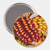 Maiskolben Magnet (Vorderseite/Rückseite)