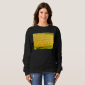 Maiskolben Mit Seide Und Blättern Am Kolben Sweatshirt (Vorne ganz)