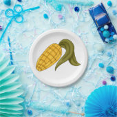 Maiskolben Pappteller (Party)