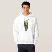 Maiskolben Rustikales Bauernhaus Gemüse Hoodie (Vorne ganz)