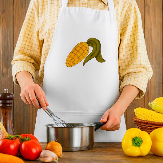 Maiskolben Schürze