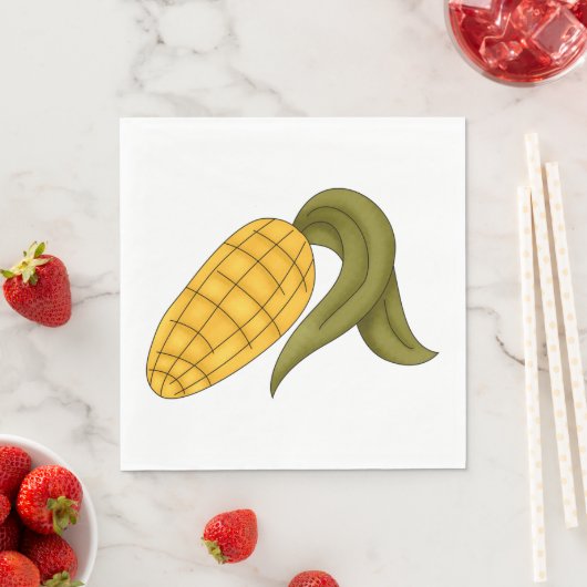 Maiskolben Serviette (Beispiel)