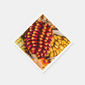 Maiskolben Serviette (Ecke)