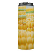 Maiskörner auf Maiskörnern Thermosbecher (Rückseite)
