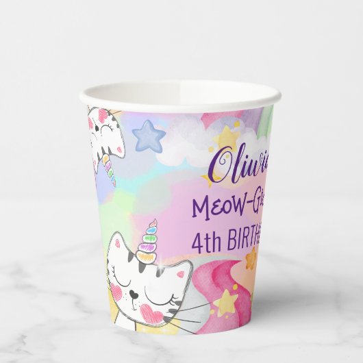 Maiskorngeburtstorte Pappbecher (Links)