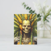 Maiskreatur Postkarte (Stehend Vorderseite)