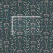 Maiskrebse Stoff (Kachel)