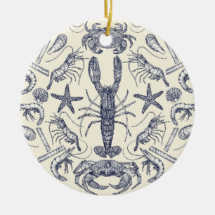 Maiskrustentiere Keramik Ornament