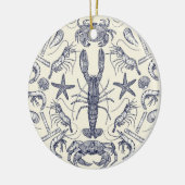 Maiskrustentiere Keramik Ornament (Links)