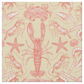 Maiskrustentiere und Kayennnektar Stoff (Nahaufnahme)