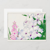 Maislilie, Vanda coerulea, Tanigami Konan Postkarte (Vorne/Hinten)