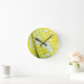 Maismauer Runde Wanduhr (Zuhause)