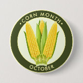 Maismonat Oktober Button (Vorderseite)