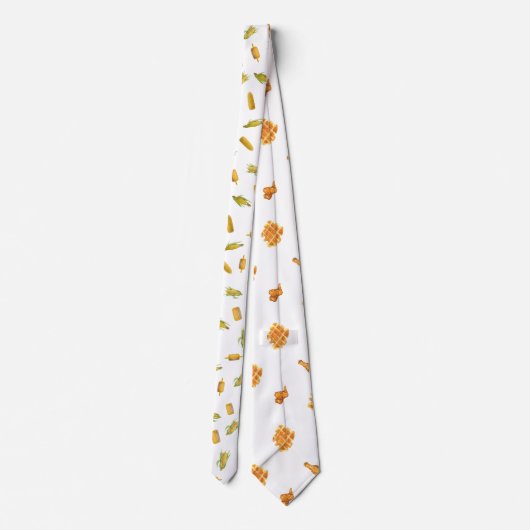 Maismuster Krawatte (Rückseite)