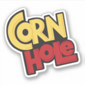 "Maisnüsse"-Aufkleber Aufkleber (Vorderseite)