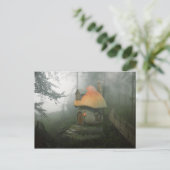 Maison champignon postkarte (Stehend Vorderseite)