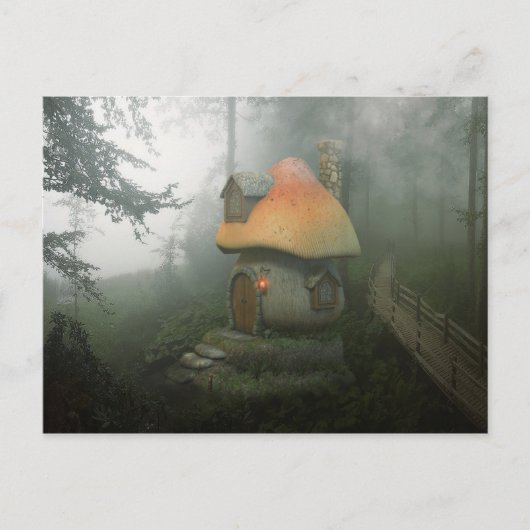 Maison champignon postkarte (Vorderseite)