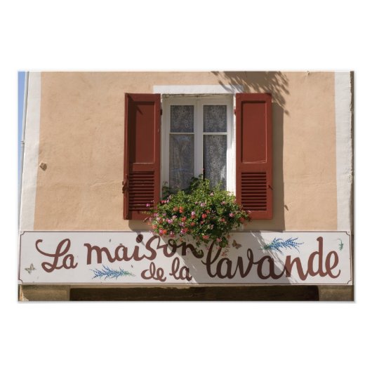 Maison de la Lavande, Place du Couwert, Fotodruck (Vorne)