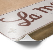 Maison de la Lavande, Place du Couwert, Fotodruck (Ecke)