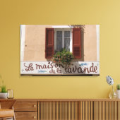 Maison de la Lavande, Place du Couwert, Leinwanddruck (Insitu (Wohnzimmer))