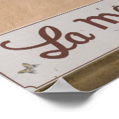 Maison de la Lavande, Place du Couwert, Poster (Ecke)