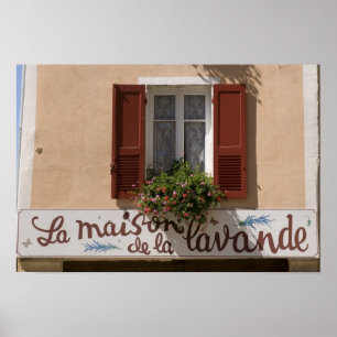 Maison de la Lavande, Place du Couwert Poster