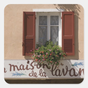 Maison de la Lavande, Place du Couwert, Quadratischer Aufkleber