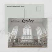 Maison de la Litérature Quebec Kanada Postkarte (Vorne/Hinten)