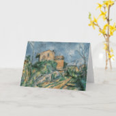 Maison Maria - Paul Cezanne - c1895 Karte (Gelbe Blume)